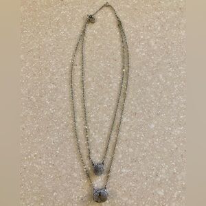 Loft Multi Strand Stone Necklace